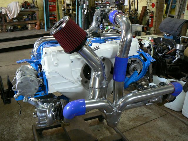 Vw twin turbo Type 4 engine